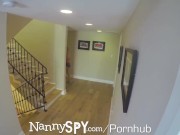 NANNYSPY BRAVE nanny TRIES TO FIT bosses GIANT DICK - HEALTH HAZARD 7/16