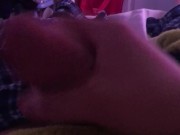 Jerking off While fiancé is at work are