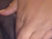 EBONY BBW STROKES PHAT JUICY PUSSY