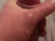 Cumshoot closeup