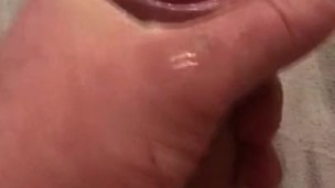 Cumshoot closeup