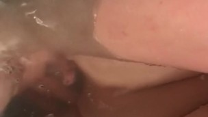 Cute girl in the bath