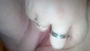 Playing with my pussy 
