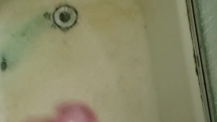 Pocket pussy in the shower with cumshot