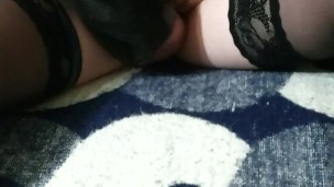 Milf BBW shows his pussy