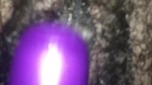 Rubbing my vibrator on my clit