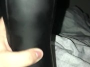 Teen fucks pocket pussy
