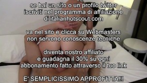 italianhotscout - ragazza italiana troia scopata da un maschio nero