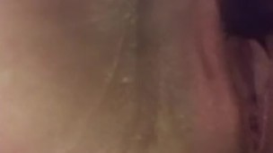 Playing with my pussy in the shower