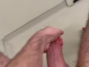 Big Cock POV Masturbation Cumshot
