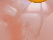 Chocolate BBW Creams and Squirts On Toy