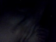 playing with my little ass in the dark