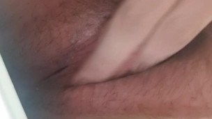 Horny girls playtime in bathroom at work