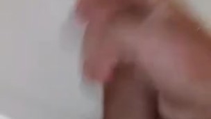 Cumming in work's hands sink
