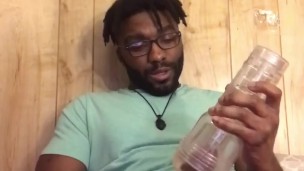 Just some stroking & messing around with my Fleshlight