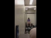 Nerdy Quiet Girl Behind Counter Sucks & Fucks a Customer for a Creampie 12/16