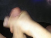 HERE I CUM! JERKING MYSELF OFF!