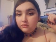 I like to get high before I fuck myself