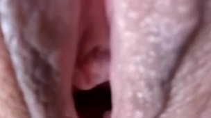 Close up Fingering my little wet Pussy. Riding dildo
