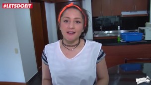 LETSDOEIT - Getting Pussy From My Latina Colombian Maid