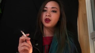 Miss Dee Nicotine Ashes On You - Smoking Fetish - Ashtray POV