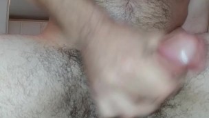 Cumming on my dildo and putting it in my ass