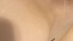 Horny teen with soaking wet pussy and huge dildo