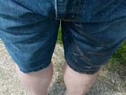 Peeing My Jean Shorts Three Times in One Day