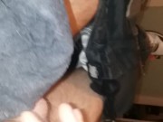 A big dick mature male moaning loud and talking dirty.