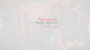 VirtualRealPorn.com - Two genies three wishes