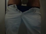 Cum in my sneakers and then wearing them