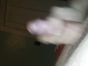 4k Big dick cum waterfall with romantic mature male