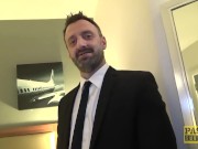 Pretty English subslut throated and pussy rammed roughly 4/16