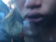 Sucking black dick while high 14/16