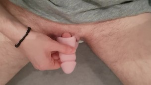 FTM Fucking a penis toy with my cock