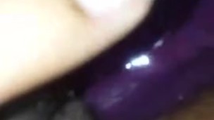 Dildo In my ass, fingers in my pussy