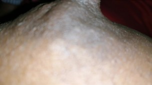 Big erect nipples of ebony mom need to be sucked