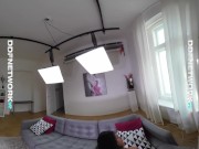 VR secretary sex session with brunette POV goddess Lexi Dona makes you cum