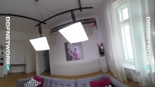 VR secretary sex session with brunette POV goddess Lexi Dona makes you cum