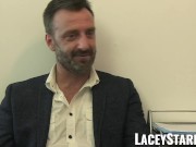 LACEYSTARR - Doctor GILF eats Pascal White cum after sex 4/16