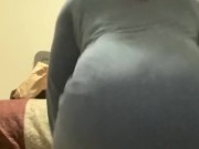 Naughty Girlfriend Makes Twerking Video With PHAT PUSSY SHOWING