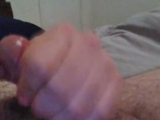 Jacking off on camera for the first time