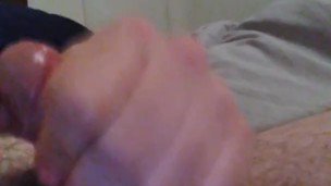 Jacking off on camera for the first time