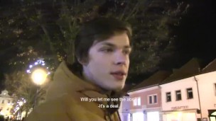  CZECH HUNTER 398 - Hunter Approaches Twink In The Middle Of The Night