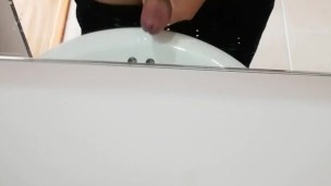 Masturbate front mirror // masturbación frente al espejo