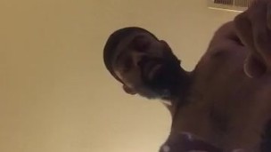 Standing Bbc masturbation