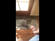 Small carpet pee by fan request