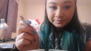 Smoking with Hello Kitty | MissDeeNicotine Loves Belmont Cigarettes