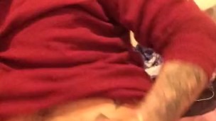 Solo male masturbation