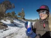 Fucking, Sucking, Smoking, and playing in the snow. 2/16